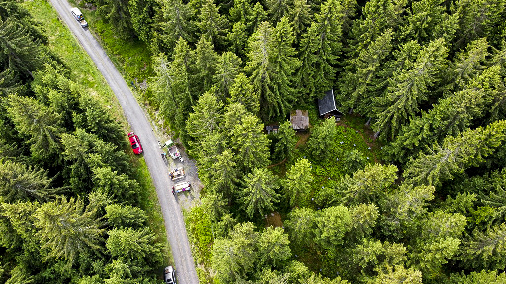 Drohnenbilder vom Belegstellenfest