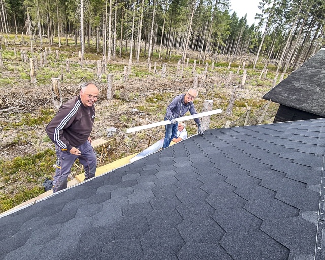 Neubau der Hütte und Bilder von 2025